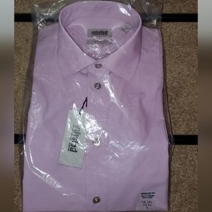 Lilac Men's Button Up